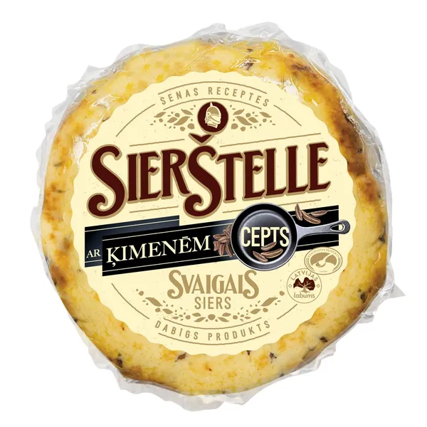 Siers Sierštelle cepts ar ķimenēm 330g