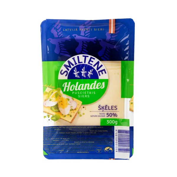 Siers Holandes SMILTENE 45% šķēles 300g