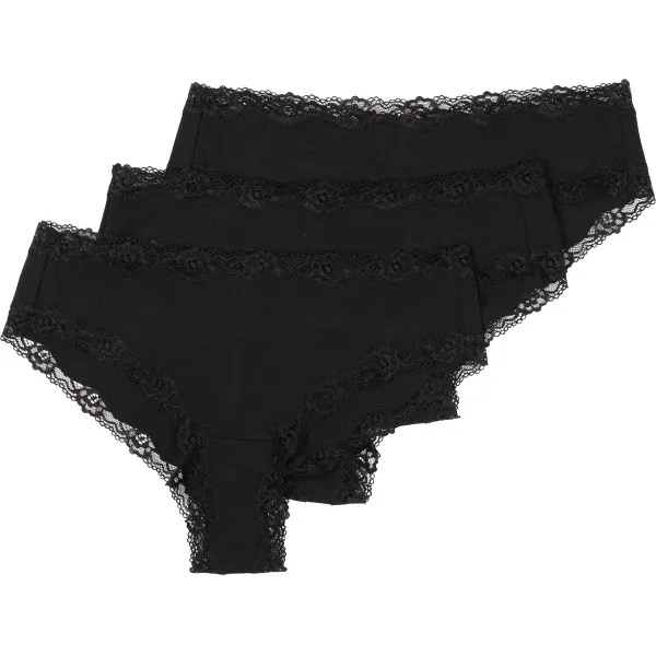 Sieviešu apakšveļa Mywear 3p melna 36/38