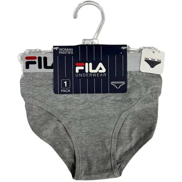 Sieviešu biksītes slip Fila FU6043 pelēkas M