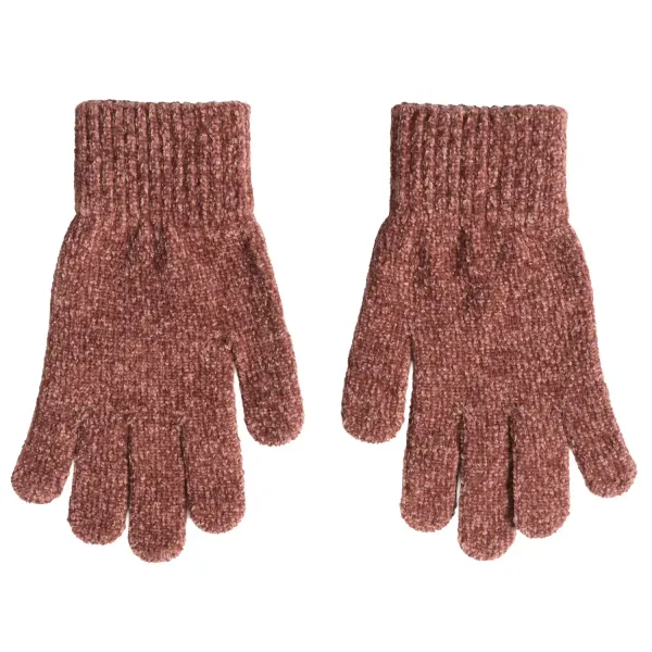 Sieviešu cimdi Mywear rozā brūni AW26
