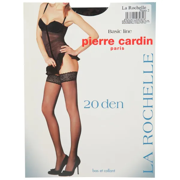 Sieviešu garās zeķes Pierre cardin la rochelle nero 2 20d