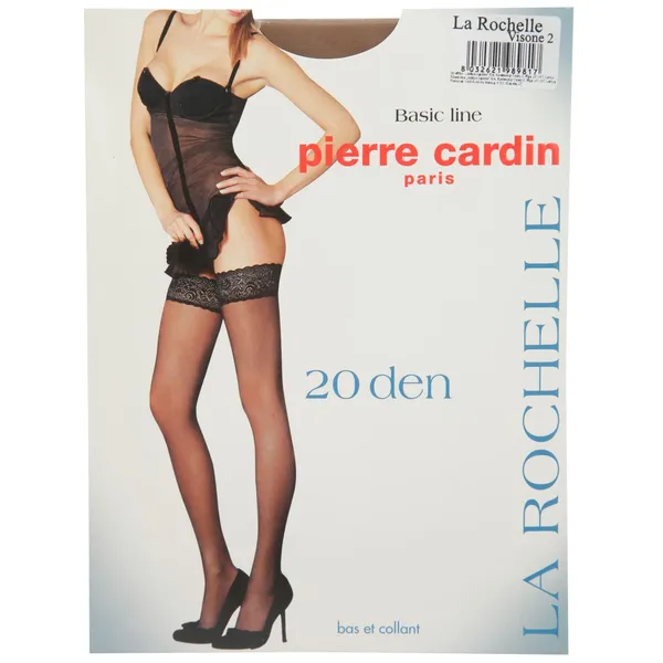 Sieviešu garās zeķes Pierre cardin la rochelle visone 2 20d
