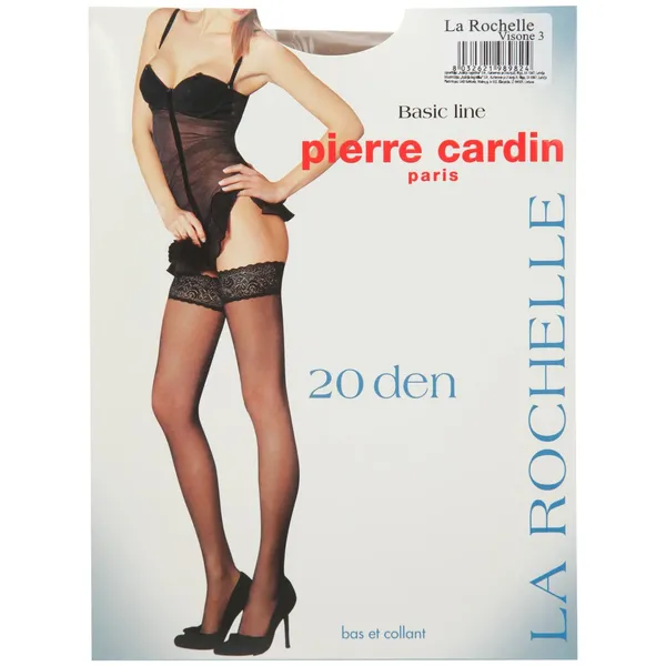 Sieviešu garās zeķes Pierre cardin la rochelle visone 3 20d