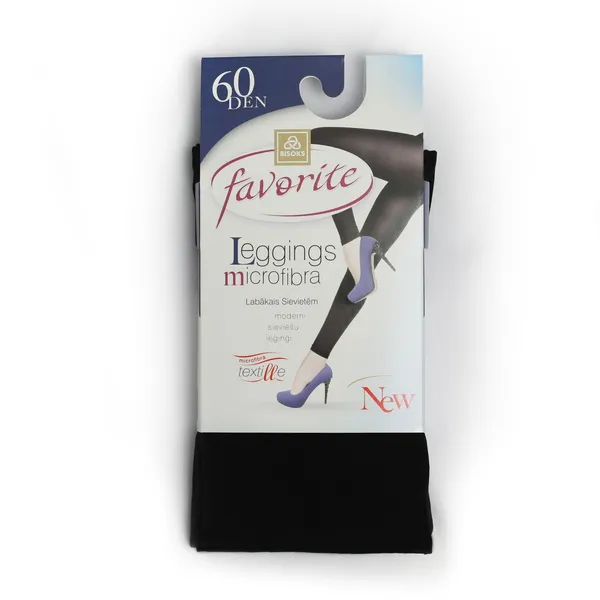 Sieviešu leģengi Favorite 60 den microfibra 42140 nero 6