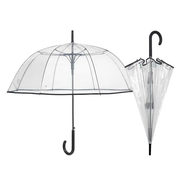 Sieviešu lietussargs Perletti, automātiskais, kupols 61cm caurspīdīgs