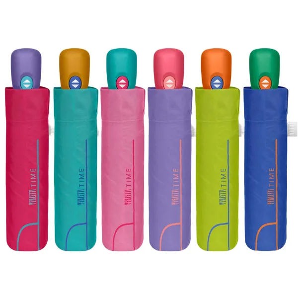 Mini automātiskais lietussargs sievietēm Perletti– ziedi