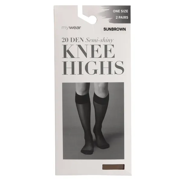 Sieviešu pusgarās zeķes Mywear 2p 20D