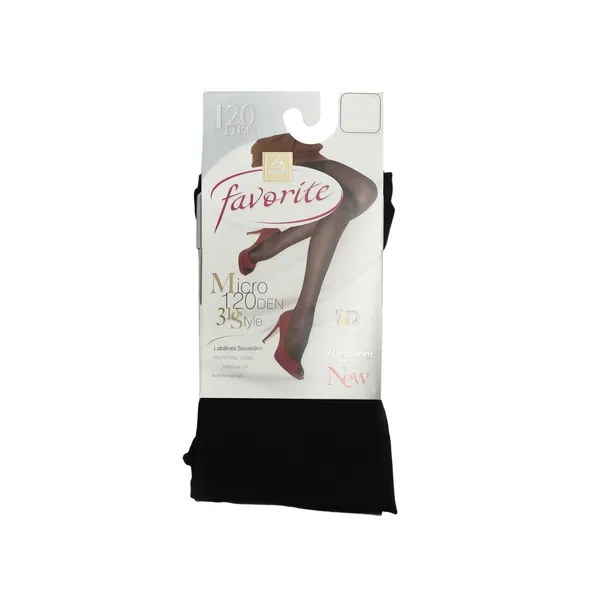 Sieviešu zeķbikses Favorite 120 den 42151 nero 6