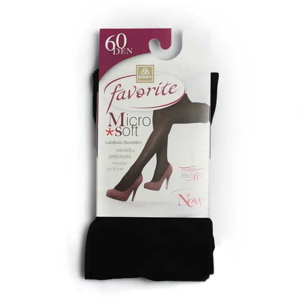 Sieviešu zeķbikses Favorite 60 den 42139 nero 3