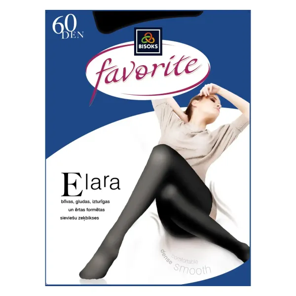 Sieviešu zeķbikses Favorite elara 60 den 41159 nero 3