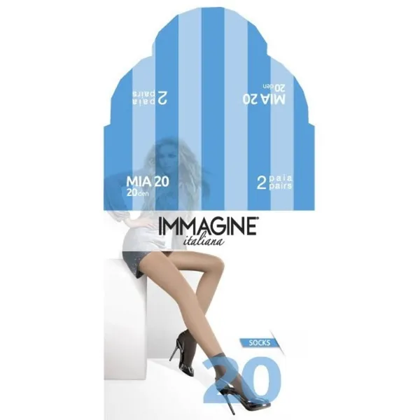 Sieviešu zeķes Immagine mia 20d visone