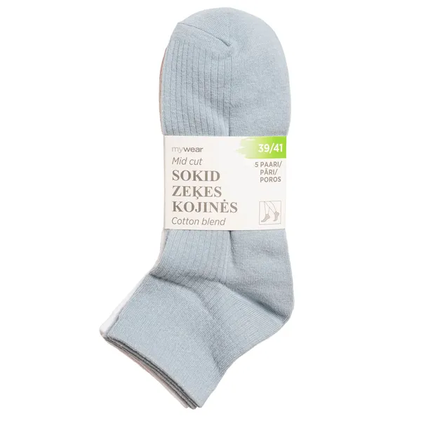 Sieviešu zeķes Mywear 5 pāri, balatas 39/41 SS26