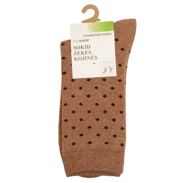 Sieviešu zeķes Mywear lureksa 2p 39/41