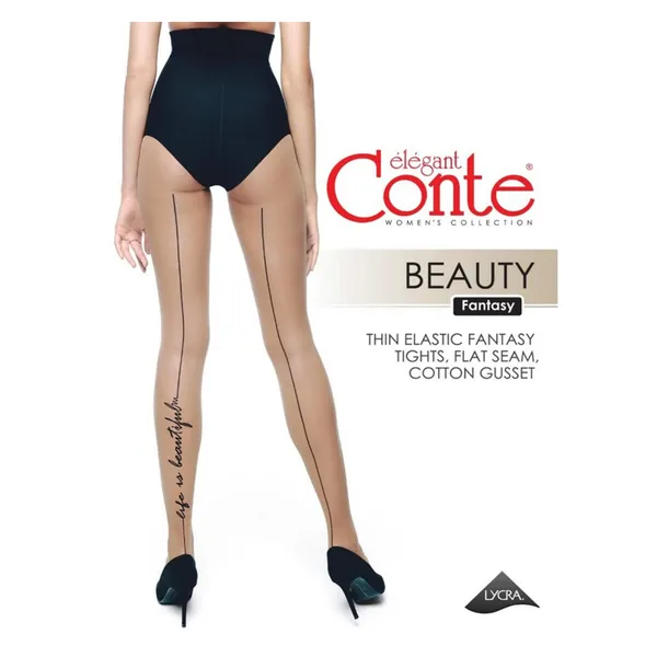 Sieviešu zeķubikses Conte Beauty Bronz 2 20d