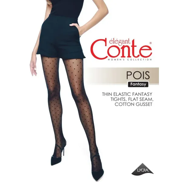 Sieviešu zeķubikses Conte Pois Bronz 4 20d