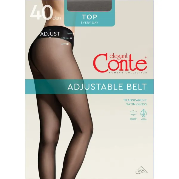 Sieviešu zeķubikses Conte Top 40 Natural 2 20d
