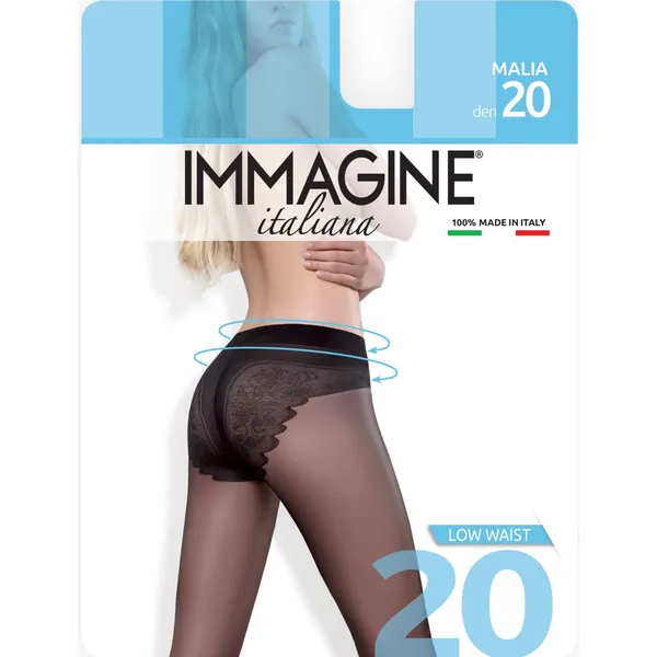 Sieviešu zeķubikses Immagine malia 20d neutro 2