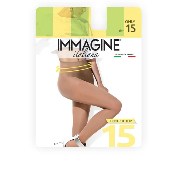 Sieviešu zeķubikses Immagine only 15d nero 5