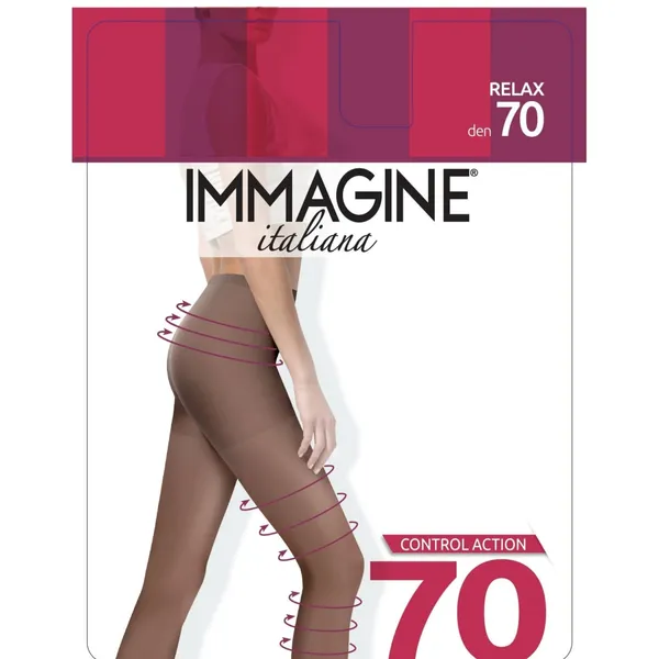 Sieviešu zeķubikses Immagine relax 70d antracite 3