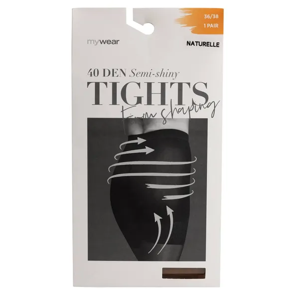 Sieviešu zeķubikses Mywear Strumpbyxa 20D DSH Natur 2