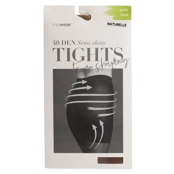 Sieviešu zeķubikses Mywear Strumpbyxa 20D DSH Natur 3