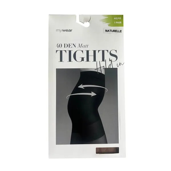 Sieviešu zeķubikses Mywear Strumpbyxa Hold In Natur 3