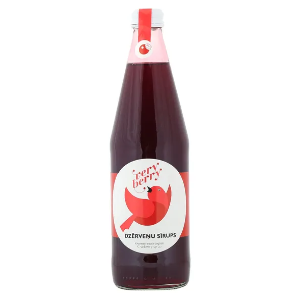 Sīrups Very Berry dzērveņu 0,5l
