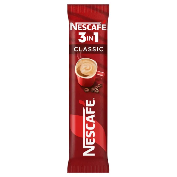 Šķīstošais kafijas dzēriens Nescafe classic 16,5g