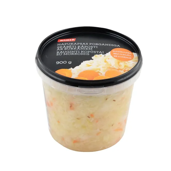 Skābēti kāposti Rimi ar burkāniem 900g