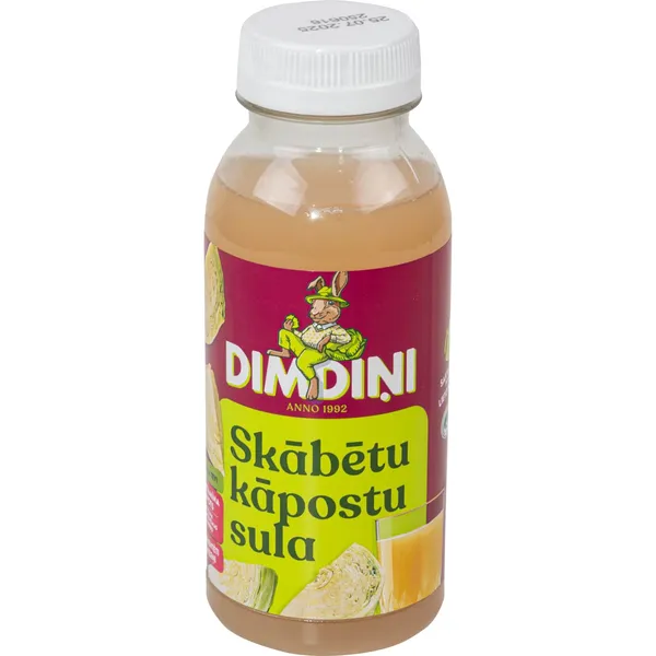 Skābētu kāpostu sula DIMDIŅI 250ml D