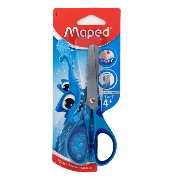 Šķēres Maped Essentials Soft 13cm, krāsa un dizains var atšķirties BS26