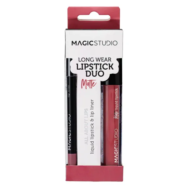 Šķidrā lūpu krāsa un lūpu lineris MAGIC STUDIO 42g