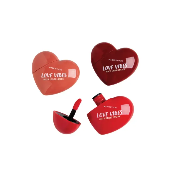 Šķidrā lūpukrāsa MAGIC STUDIO Lovevibes Heart matēta 15g