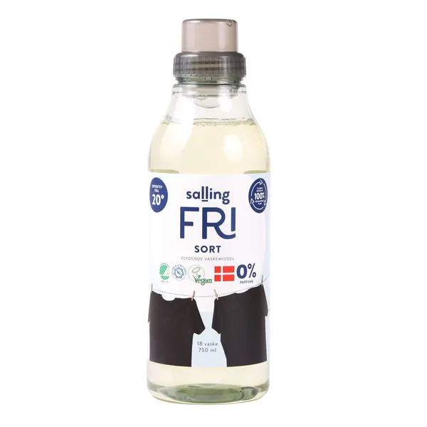 Šķidrais mazgāšanas līdzeklis Salling Fri melnai veļai 750ml