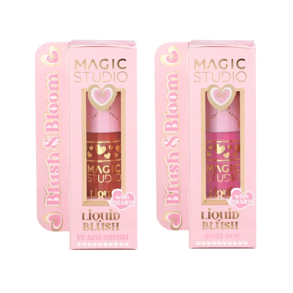 Šķidrais vaigu sārtums MAGIC STUDIO Coquette Blush Charm 45g