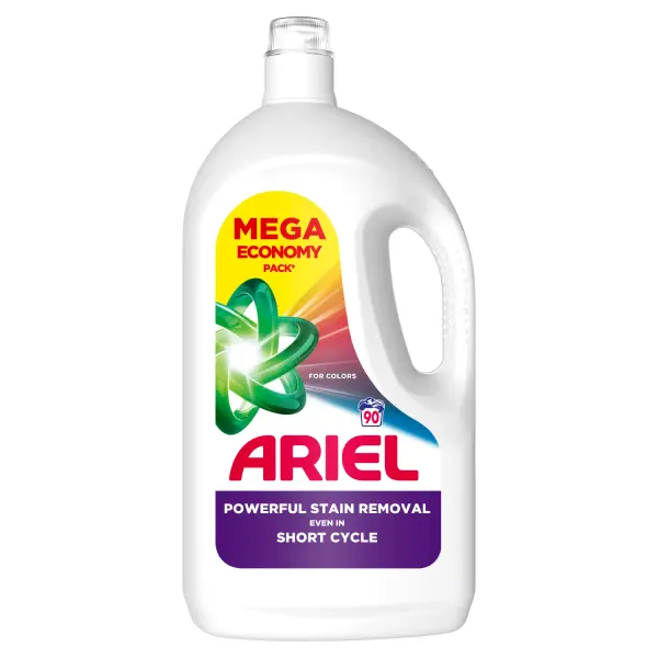 Šķidrais veļas mazgāšanas līdzeklis ARIEL Color, 90 mazgāšanas reizēm, 4,05 l