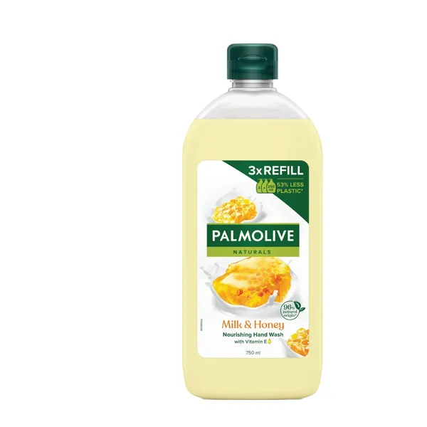 Šķidrās ziepes Palmolive Milk & Honey 750ml