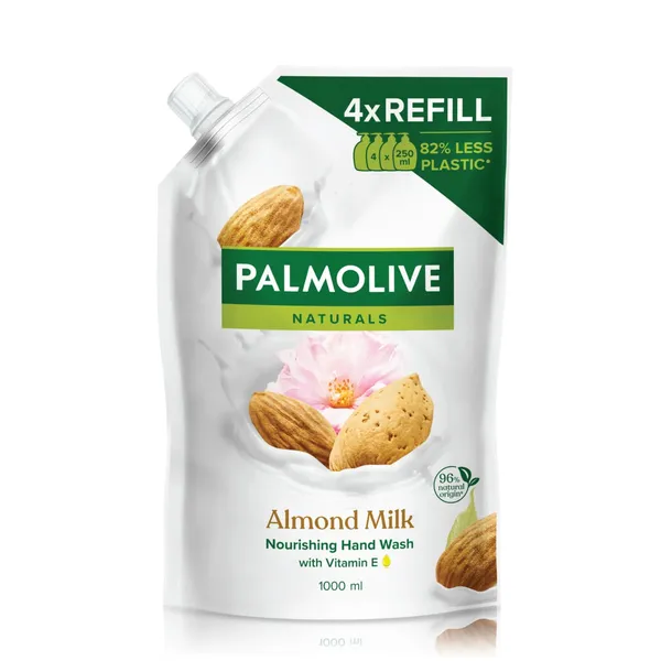 Šķidrās ziepes Palmolive Naturals Almond Refill 1L