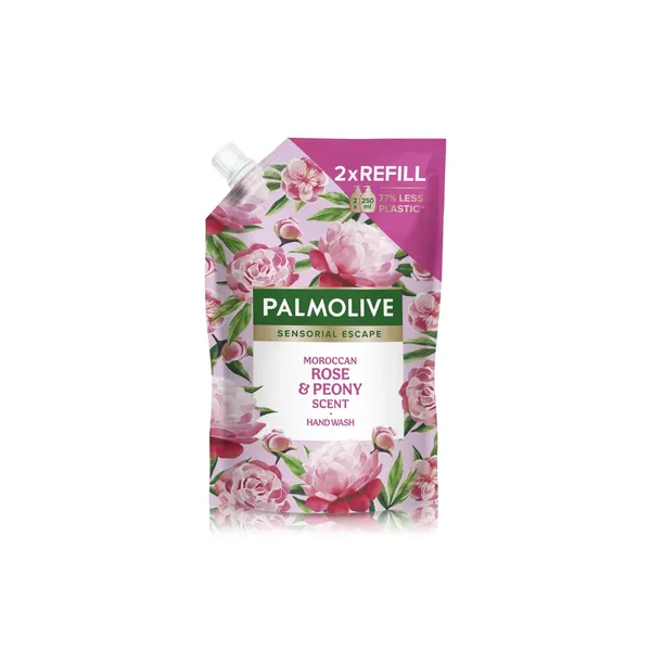 Šķidrās ziepes Palmolive Sensorial Escape Rose & Peony refill 500ml