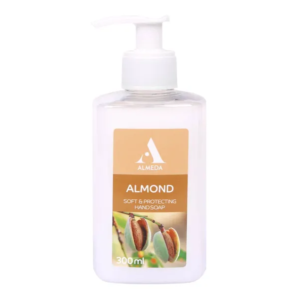 Šķidrās ziepes rokām ALMEDA ar mandeļu aromātu 300ml