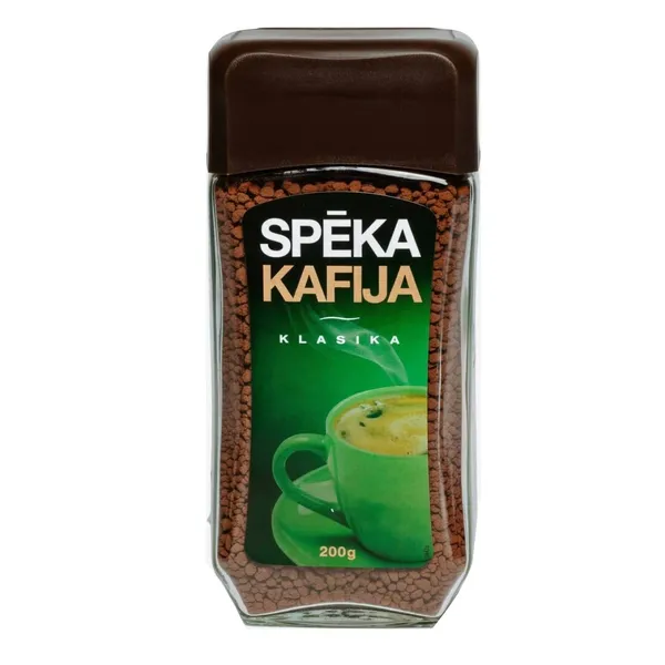 Kafija šķīstošā Spēka Klasika 200g