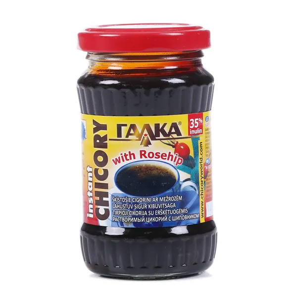 Šķīstošie cigoriņi GALKA ar mežrozītēm 200g