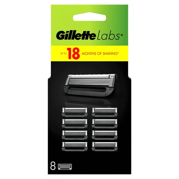Skūšanās kasetes Gillette Labs 8gab.