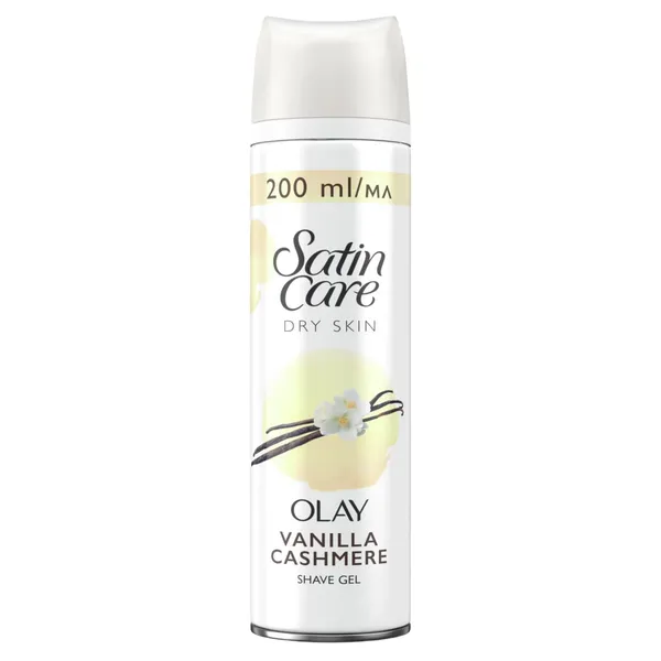 Skūšanās želeja Gillette Satin Care Vanilla Dream 200ml