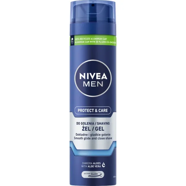 Skūšanās želeja Nivea Men Protect & Care 200ml