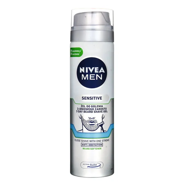 Skūšanās želeja NIVEA Men Sensitive 200ml