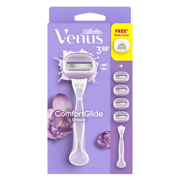 Skuveklis Gillette Venus Breeze + 4 gab. kasetes
