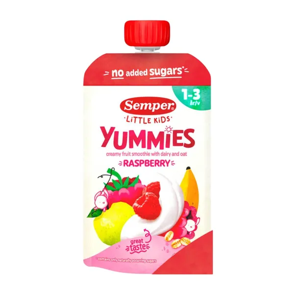 Smūtijs Semper Yummies ar avenēm, no 12 mēn., 120g