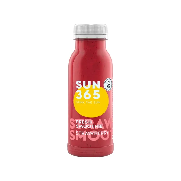 Smūtijs Zemeņu-Banānu SUN365 250ML